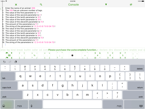 Screenshot #6 pour Bash IDE Fresh Edition