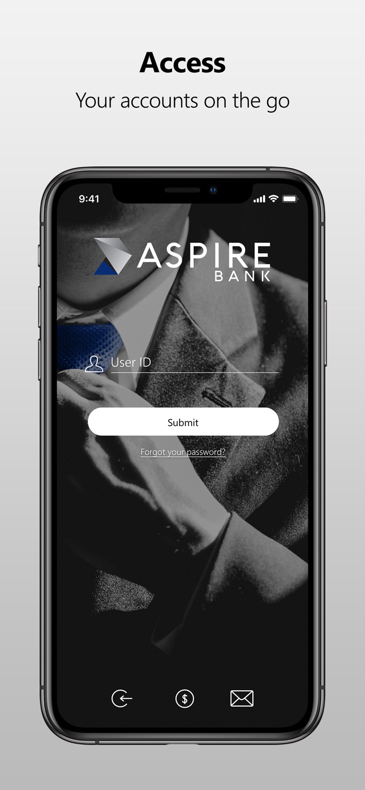 Aspire Bank iphone screenshot 1