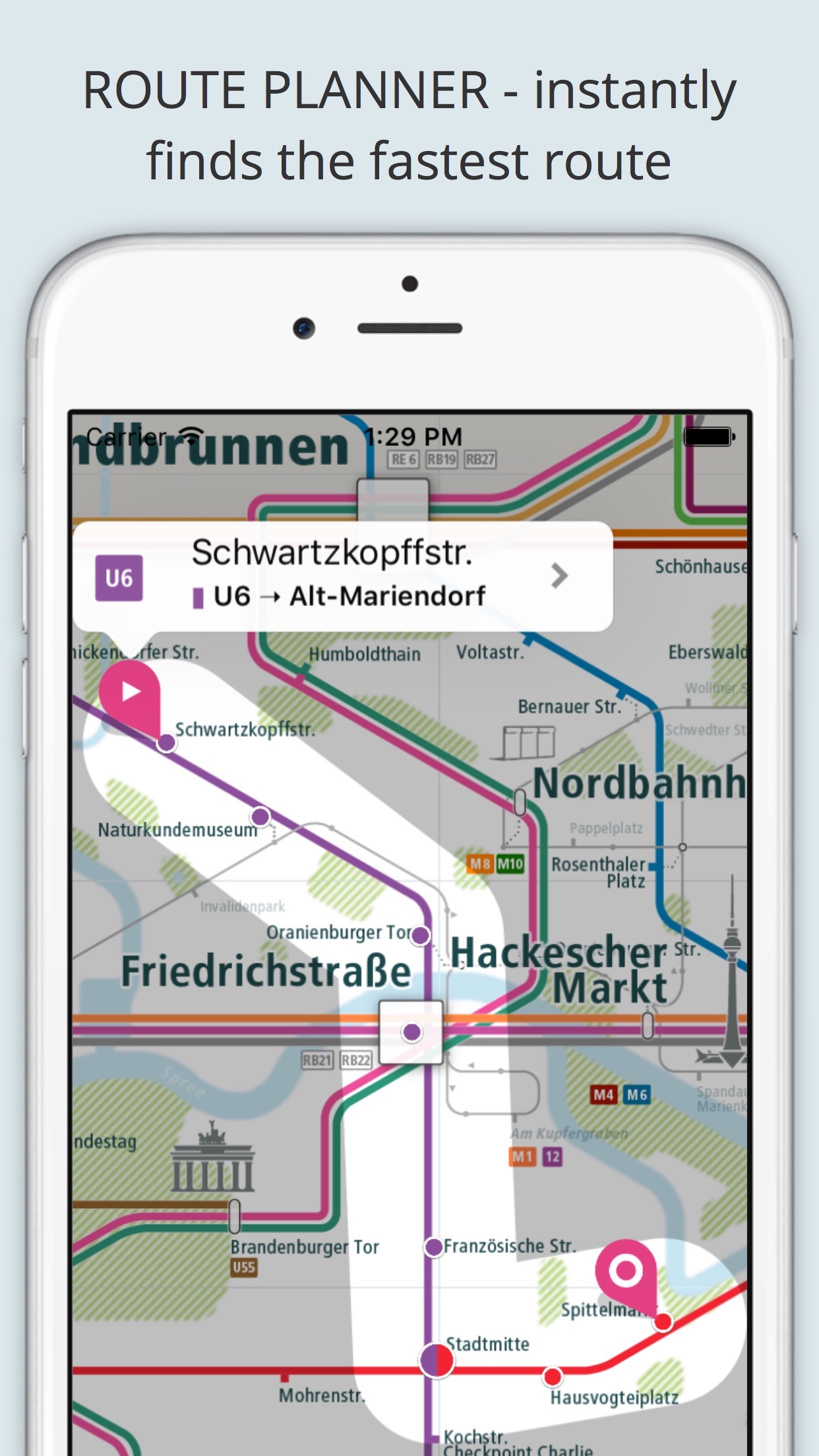 Screenshot do app City Rail Map - Travel Offline