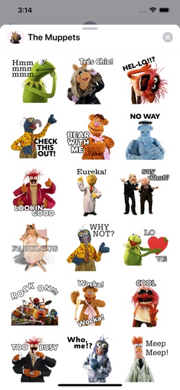 Disney Stickers: Muppetsのおすすめ画像3