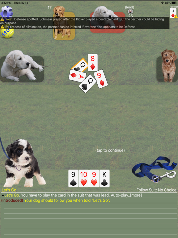 Screenshot #6 pour K9 Sheepshead: Schafkopf