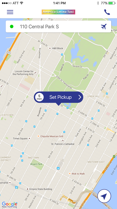 America Latina Taxi iPhone screenshot 2 - Travel app