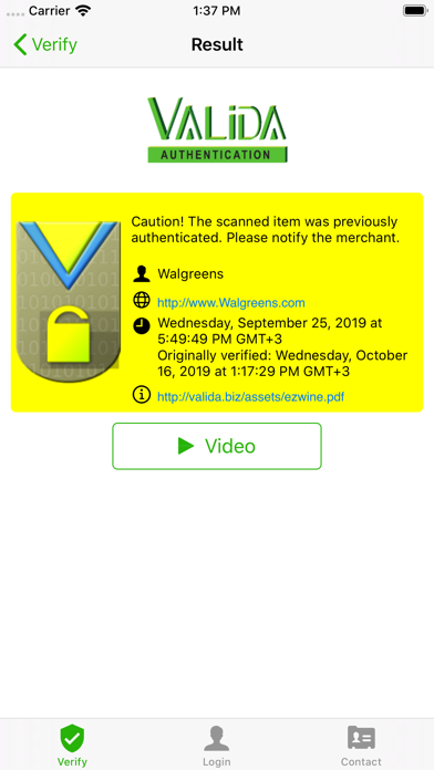 App screenshot
