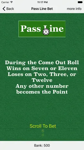 Learn Craps Yo screenshot 2