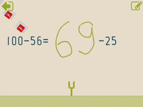 Math Shot Subtraction iPad screenshot