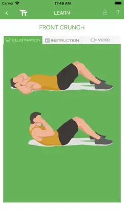 IAbs - Six pack abs exercise iPhone image 4