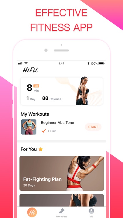 HiFit - Workout Fit Plan screenshot-0