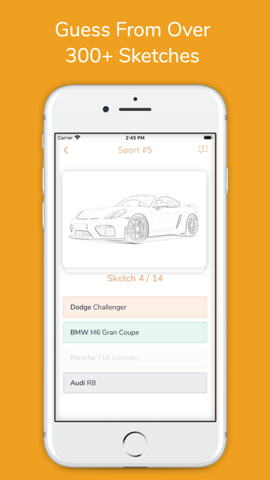 Screenshot #2 pour Guess Cars from Sketch