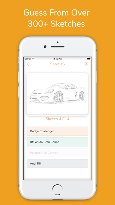 Guess Cars from Sketch screenshot 2