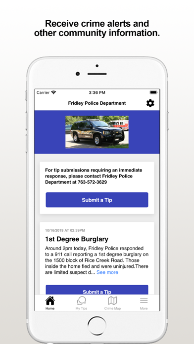Screenshot #1 pour Fridley PD