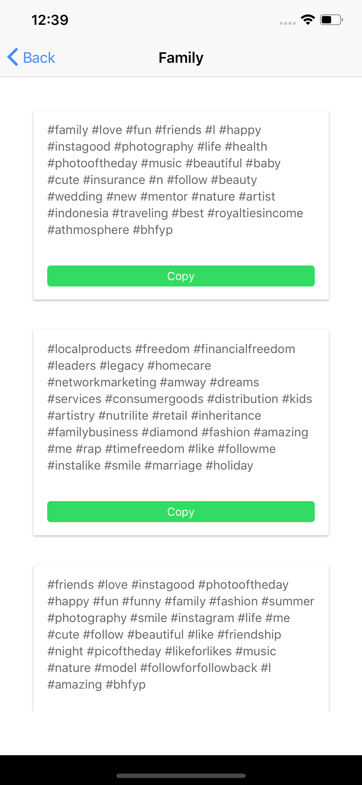 Most Popular Tags screenshot 3