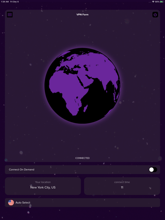 VPN Farm - Fast Secure Proxy iPad screenshot 2 - Productivity app