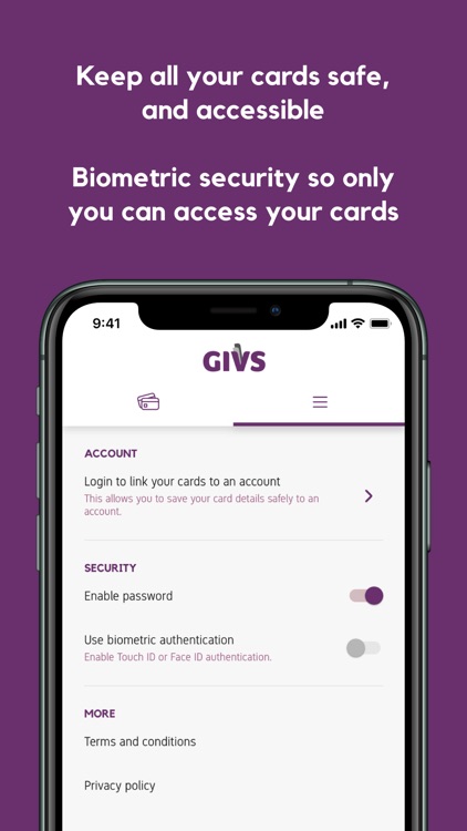Givs - Loyalty & Reward Cards screenshot-4