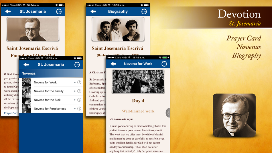 #5. St. Josemaria (iOS) By: Jorge Panayotti