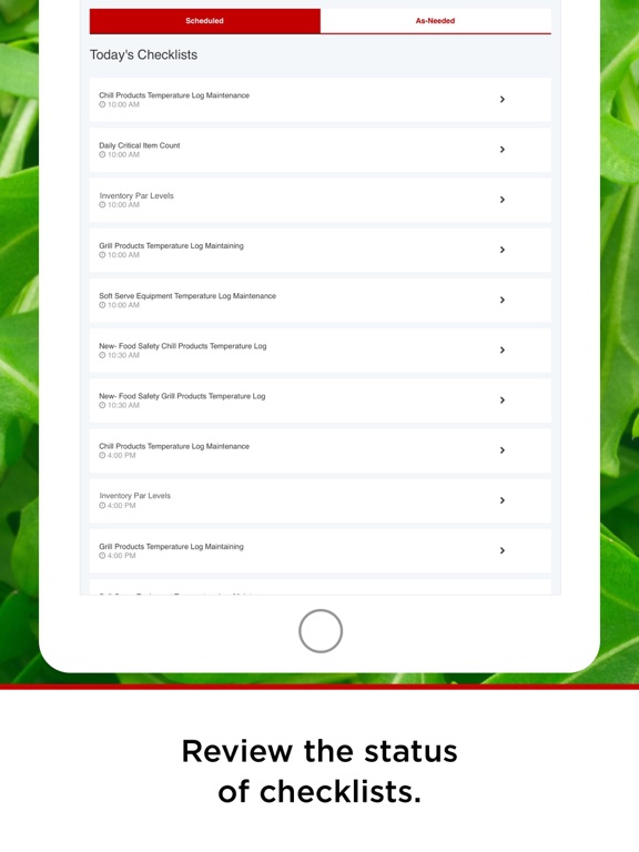 App screenshot
