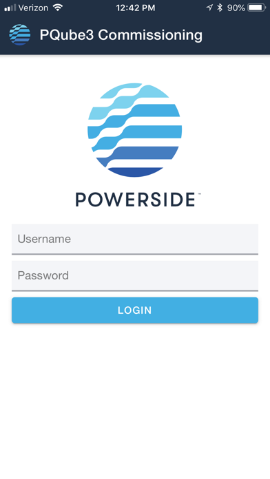 Powerside Commissioning Screenshot