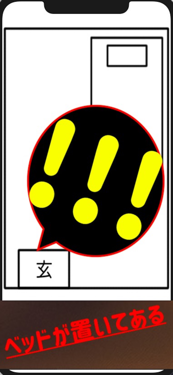 だっしゅつげーむ 不動産屋の間取り