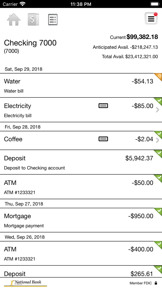 #5. FNB Waterloo Business (iOS) Ved: First Waterloo Bancshares, Inc.