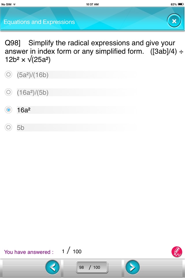 8th Equations&Expressions screenshot 4