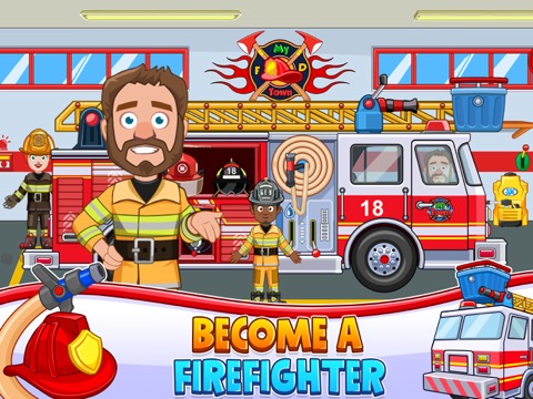 My Town : Fire station Rescueのおすすめ画像3