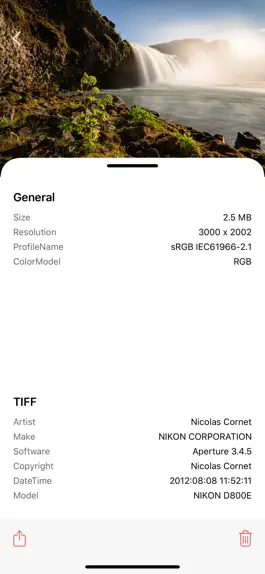 Game screenshot Image EXIF Data Viewer apk