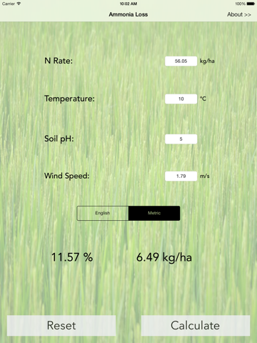 Ammonia Loss screenshot 2