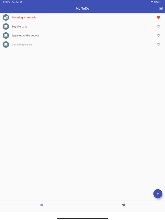 Screenshot #4 pour My ToDo apps