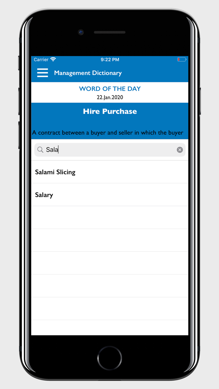 Management Dictionary