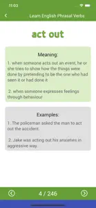 English Phrasal Verbs Handbook screenshot #3 for iPhone