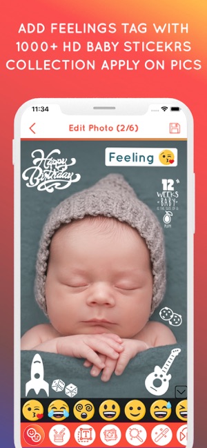 Baby Story Photo Video Maker(圖2)-速報App