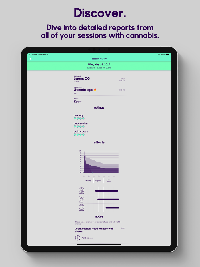releaf app - cannabis tracking