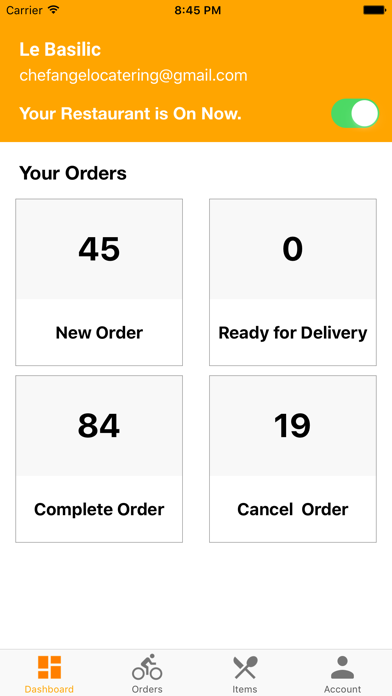 Screenshot #1 pour EAT ON DEMANDS RESTAURANT