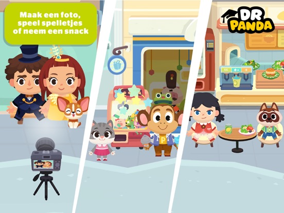 Dr. Panda Stad: Winkelcentrum iPad app afbeelding 3