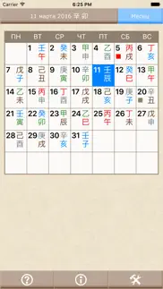 Китайский календарь iphone screenshot 3