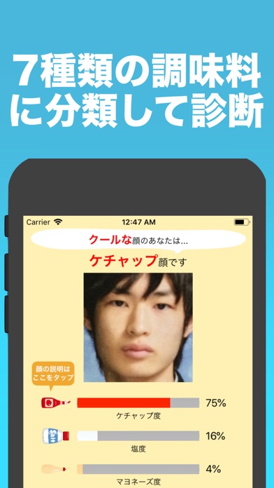 調味料で顔診断 screenshot 2