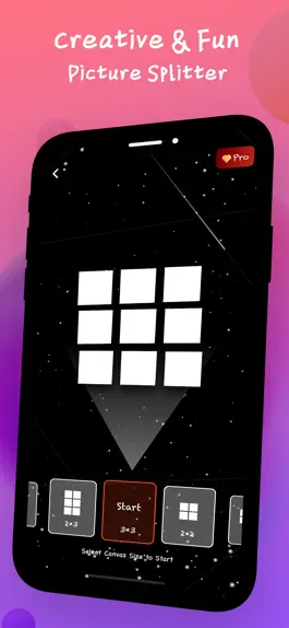 Game screenshot PicSpace: Split Pic & Collage mod apk
