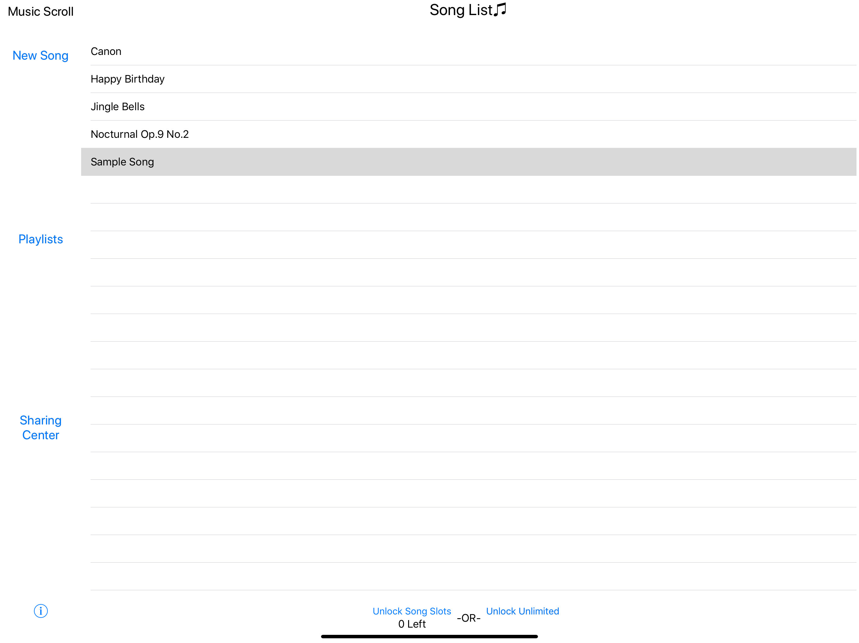 Music Scroll screenshot 7