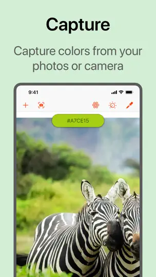 Capture d'écran de Colordrop: Color Picker sur iPhone 1