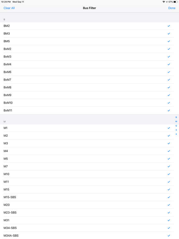 BusBus NYC iPad screenshot 4 - Travel app