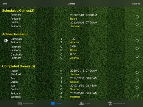 GoalKeeper Soccer Scoreboardのおすすめ画像4
