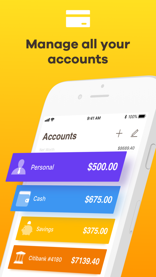 #1. Checkbook - Account Tracker (iOS) Podle: Nova Mobile, Inc.