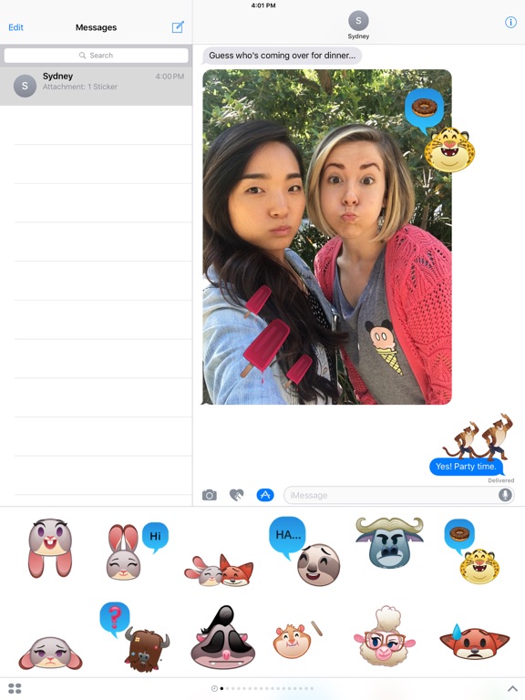 Screenshot #4 pour Disney Stickers: Zootopie