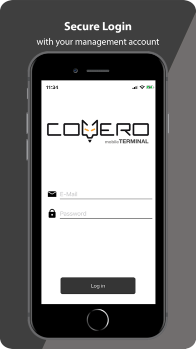 COYERO mobile Terminal Screenshot