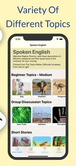 Game screenshot Spoken English -Software Aided hack