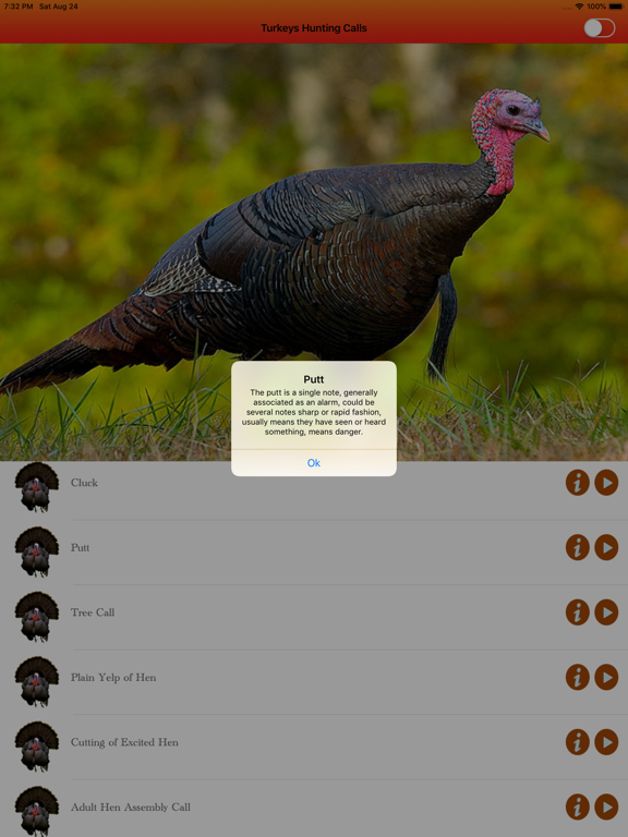 Screenshot #5 pour Turkey Hunting Calls -