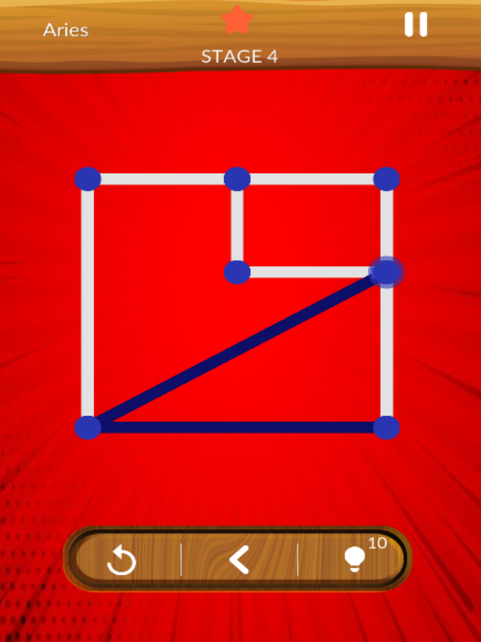 One Line Puzzle String Art