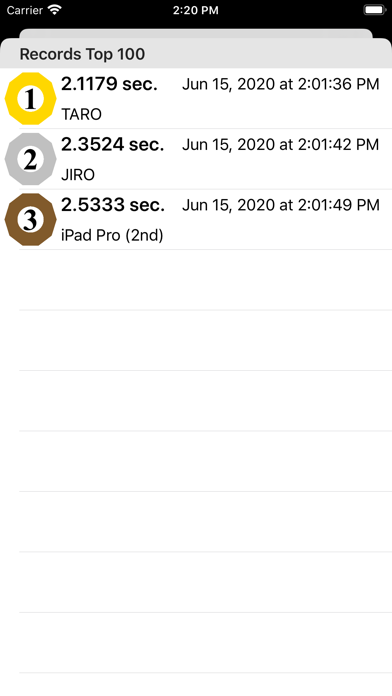 The Tap Ten Screenshot