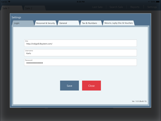 Screenshot #4 pour Indigo8 POS | ENTERPRISE