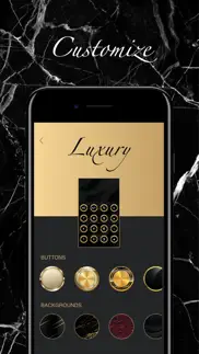 luxury gold calculator iphone screenshot 4