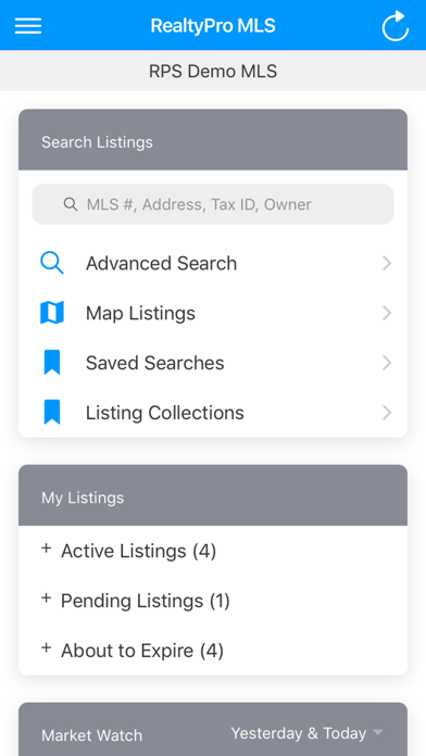RealtyProMLS Screenshot